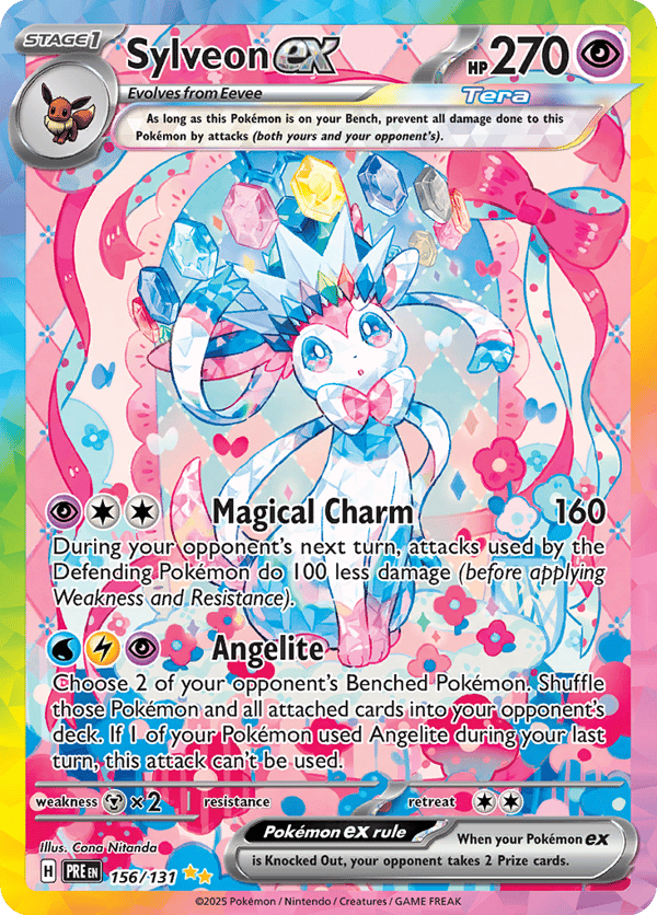 Sylveon ex – Special Illustration Rare – Prismatic Evolutions