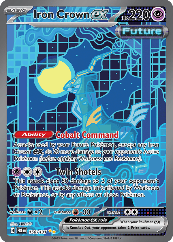 Iron Crown ex – Special Illustration Rare – Prismatic Evolutions