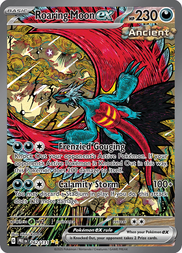 Roaring Moon ex – Special Illustration Rare – Prismatic Evolutions