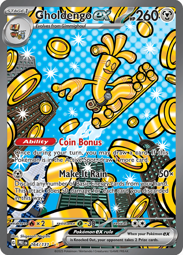 Gholdengo ex – Prismatic Evolutions