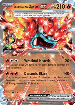 Hearthflame Mask Ogerpon ex – Double Rare