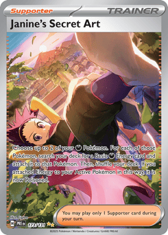 Janine's Secret Art – Special Illustration Rare