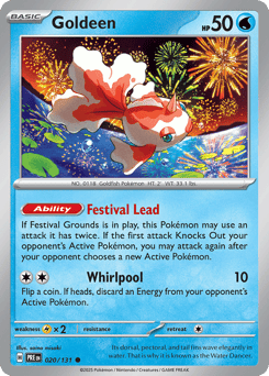 Goldeen – Common – Prismatic Evolutions