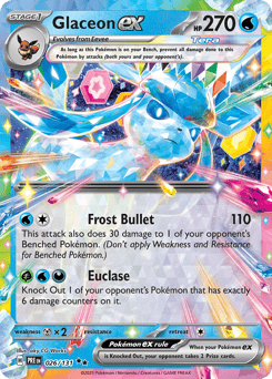 Glaceon ex – Double Rare