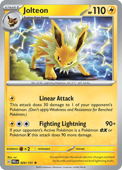Jolteon – Rare – Prismatic Evolutions