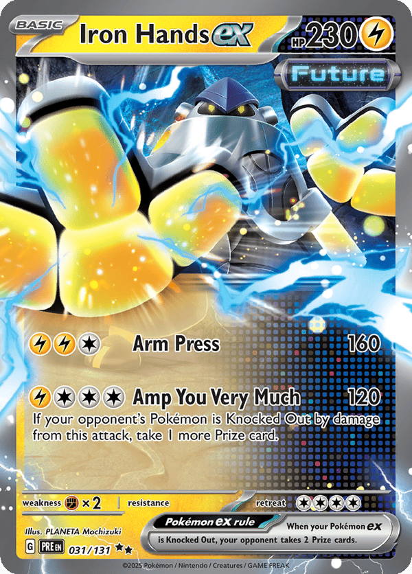 Iron Hands ex – Double Rare – Prismatic Evolutions