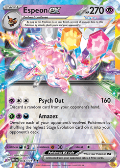Espeon ex – Double Rare