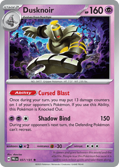 Dusknoir – Rare