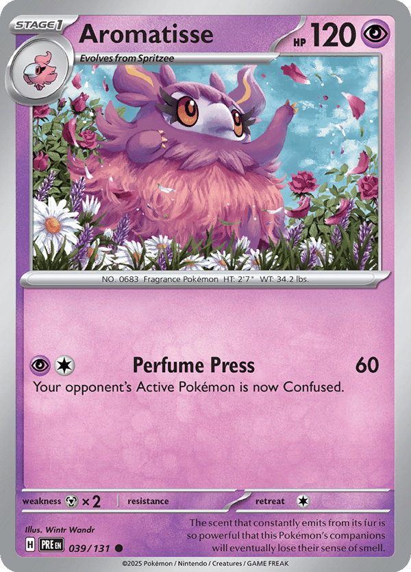 Aromatisse – Common – Prismatic Evolutions