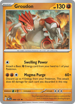Groudon – Rare