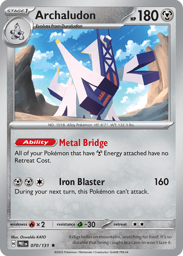 Archaludon – Rare – Prismatic Evolutions