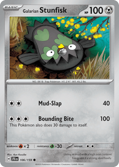 Galarian Stunfisk – Common