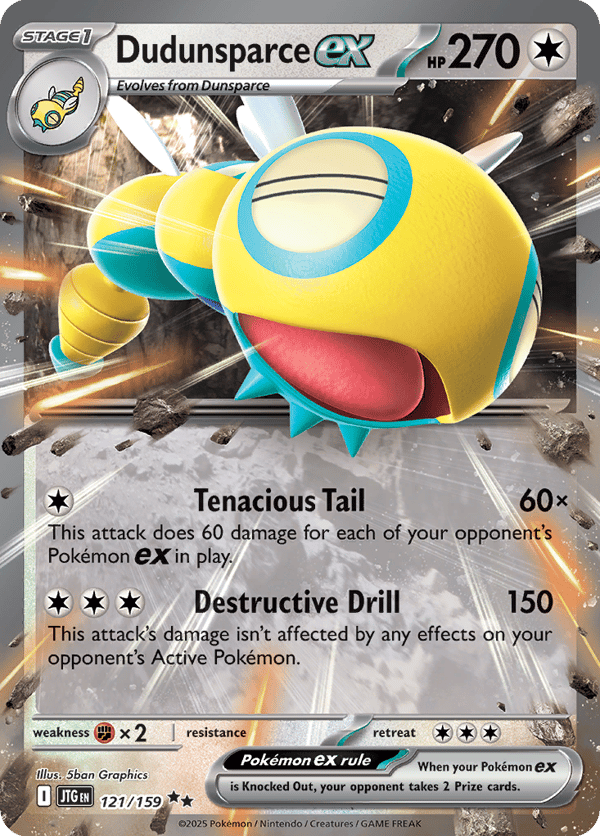 Dudunsparce ex – Double Rare – Journey Together
