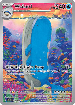 Wailord – Illustration Rare