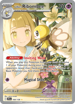 Lillie's Ribombee – Illustration Rare