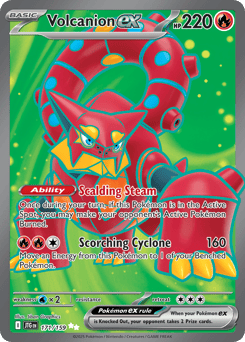 Volcanion ex – Ultra Rare