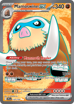 Mamoswine ex – Ultra Rare