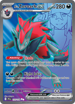 N's Zoroark ex – Ultra Rare