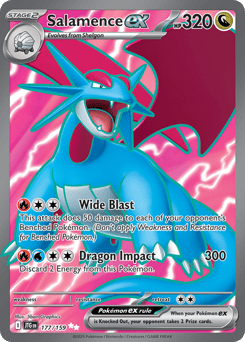 Salamence ex – Ultra Rare