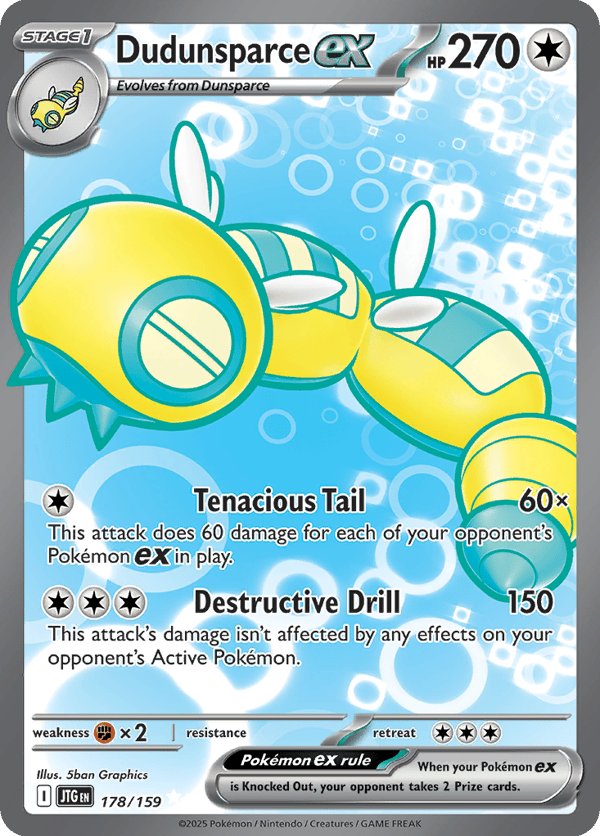 Dudunsparce ex – Ultra Rare – Journey Together
