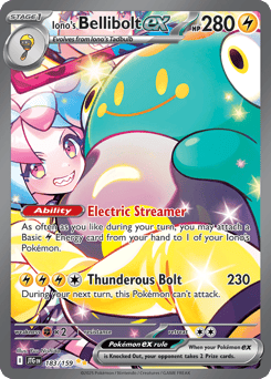 Iono's Bellibolt ex – Special Illustration Rare