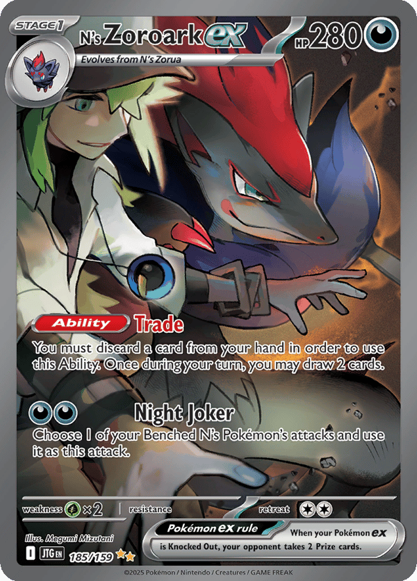 N's Zoroark ex – Special Illustration Rare – Journey Together