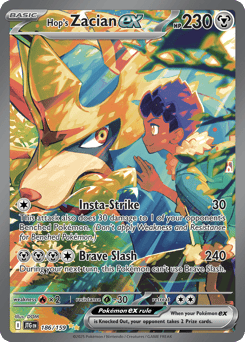 Hop's Zacian ex – Special Illustration Rare