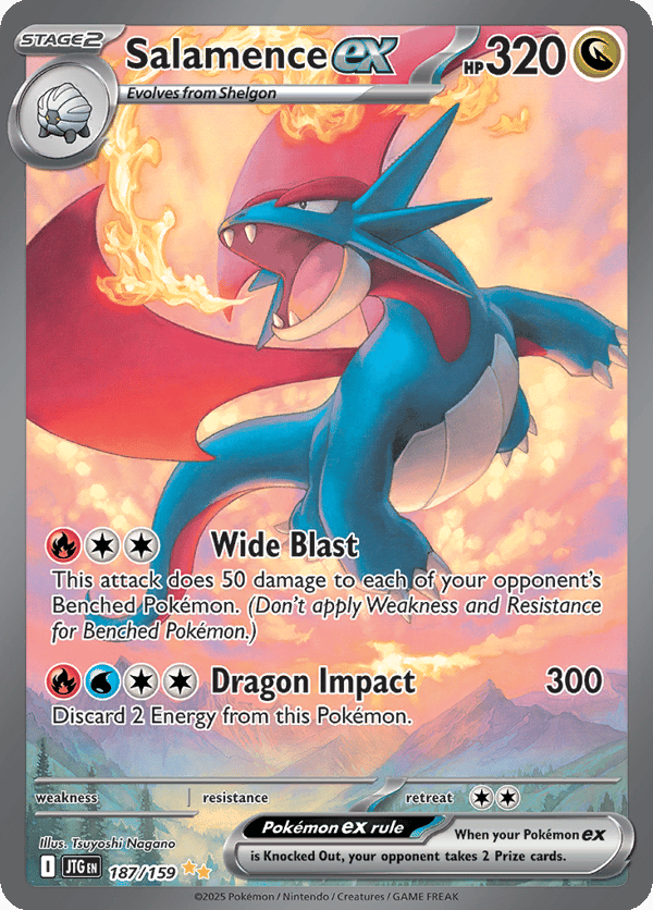 Salamence ex – Special Illustration Rare – Journey Together
