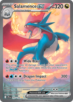 Salamence ex – Special Illustration Rare