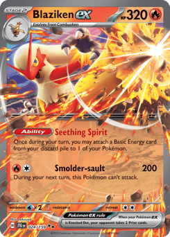 Blaziken ex – Double Rare