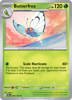 Butterfree – Rare – Journey Together