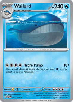 Wailord – Rare
