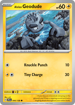 Alolan Geodude – Common – Journey Together