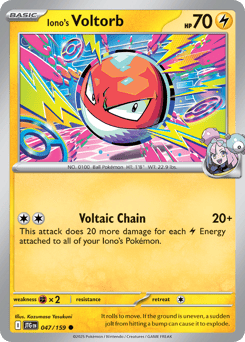 Iono's Voltorb – Common