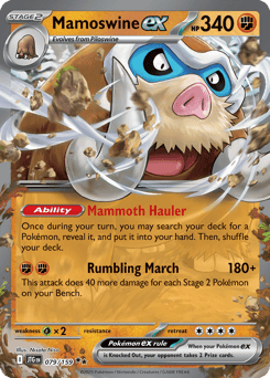 Mamoswine ex – Double Rare