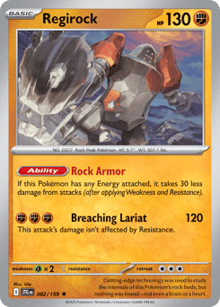 Regirock – Rare