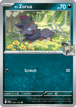 N's Zorua – Common