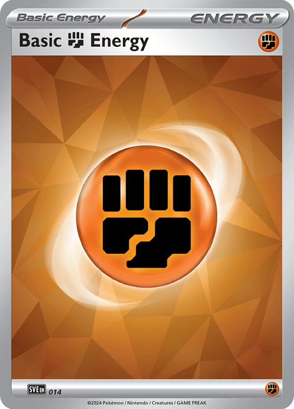 Basic Fighting Energy – Scarlet & Violet Energies