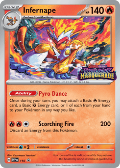 Infernape – Promo