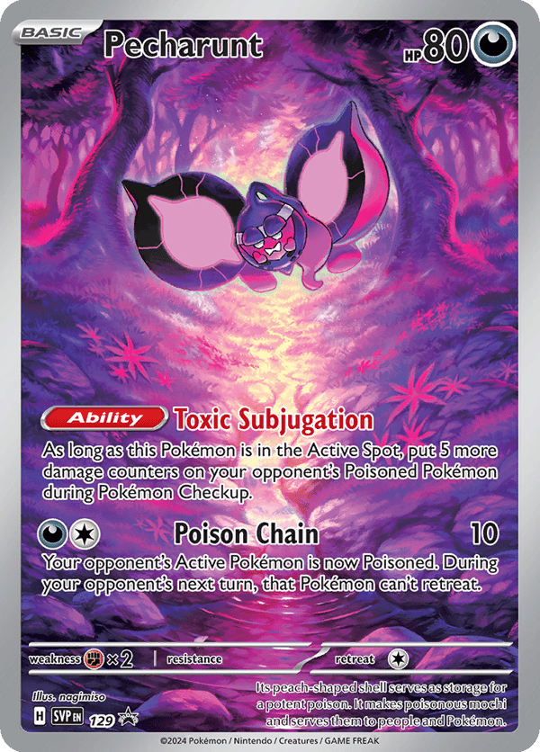 Pecharunt – Scarlet & Violet Black Star Promos
