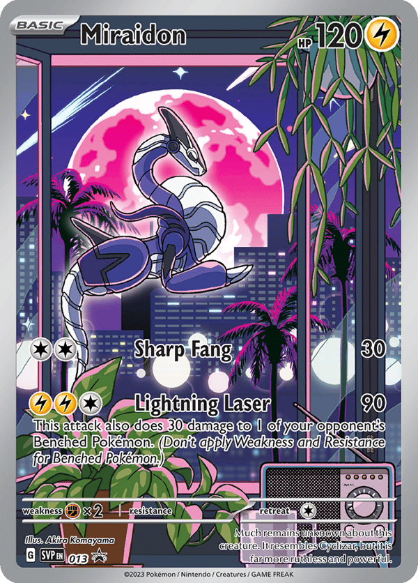 Miraidon – Scarlet & Violet Black Star Promos
