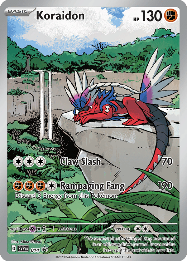 Koraidon – Promo – Scarlet & Violet Black Star Promos