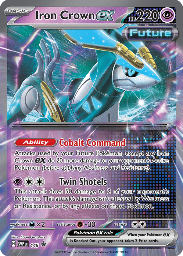 Iron Crown ex – Promo – Scarlet & Violet Black Star Promos