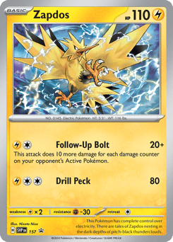 Zapdos – Promo – Scarlet & Violet Black Star Promos