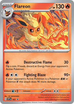 Flareon – Promo – Scarlet & Violet Black Star Promos