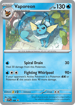 Vaporeon – Promo – Scarlet & Violet Black Star Promos