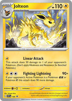 Jolteon – Promo – Scarlet & Violet Black Star Promos