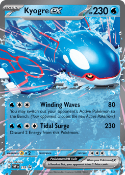 Kyogre ex – Promo