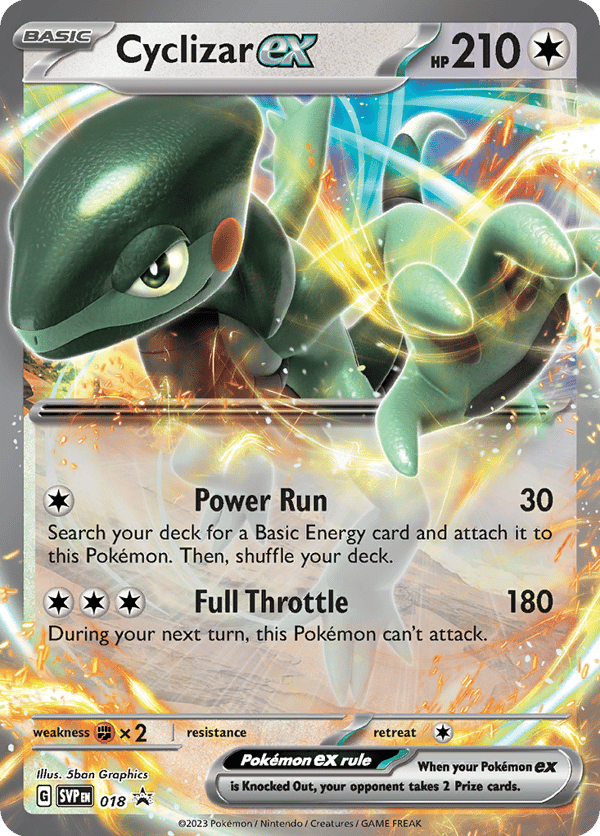 Cyclizar ex – Scarlet & Violet Black Star Promos