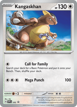 Kangaskhan – Promo – Scarlet & Violet Black Star Promos